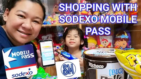 how to use sodexo mobile pass in sm